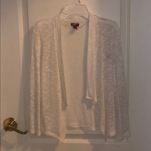 White Cardigan